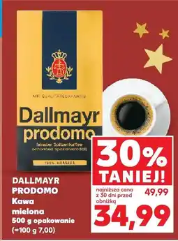 Kaufland Kawa mielona Prodomo Dallmayr oferta