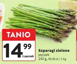 Intermarche Szparagi zielone pęczek Intermarche oferta