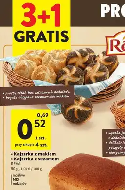 Intermarche Kajzerka z sezamem REVA oferta