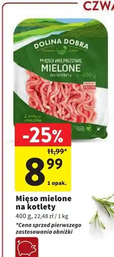 Intermarche Mięso mielone na kotlety Dolina Dobra oferta