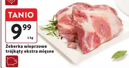 Intermarche Żeberka wieprzowe trójkąty ekstra mięsne Intermarche oferta