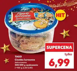 Kaufland Ciastka korzenne dekorowane Tago oferta