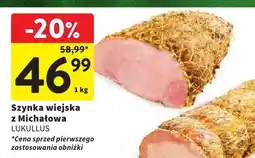 Intermarche Szynka wiejska z Michałowa LUKULLUS oferta