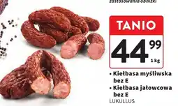 Intermarche Kiełbasa jałowcowa bez E LUKULLUS oferta