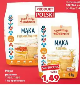 Kaufland Mąka pszenna T-450/T-650 K-Stąd Takie Dobre oferta