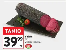Intermarche Salami BELL wybrane rodzaje oferta