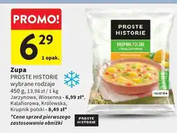 Intermarche Zupa PROSTE HISTORIE wybrane rodzaje oferta