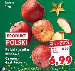 Kaufland Jabłka polskie klubowe Cameo 4 szt. Kaufland oferta