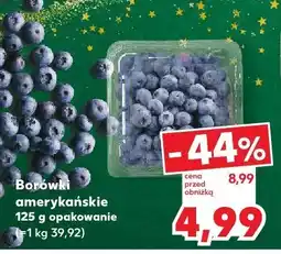 Kaufland Borówki amerykańskie 125 g Kaufland oferta