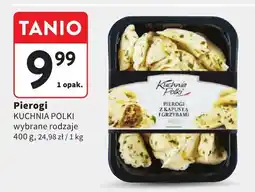 Intermarche Pierogi KUCHNIA POLSKI wybrane rodzaje oferta