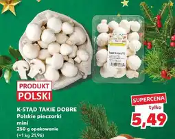 Kaufland Pieczarki mini polskie K-Stąd Takie Dobre oferta