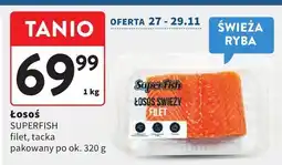 Intermarche Łosoś SUPERFISH filet tacka pakowany oferta