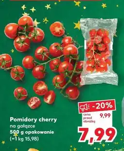 Kaufland Pomidory cherry na gałązce 500 g Kaufland oferta