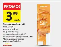 Intermarche Serowe warkoczyki MILKEFFEKT wybrane rodzaje oferta