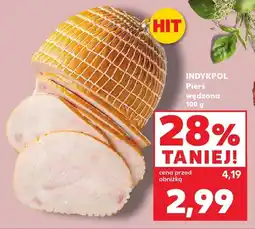 Kaufland Pierś wędzona 100 g Indykpol oferta