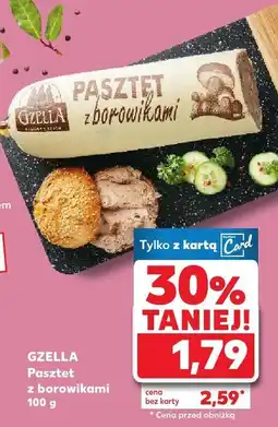 Kaufland Pasztet z borowikami 100 g GZELL oferta