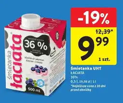 Intermarche Śmietanka UHT ŁACIATA 36% oferta
