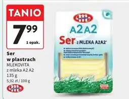 Intermarche Ser w plastrach MLEKOVITA z mleka A2 A2 oferta