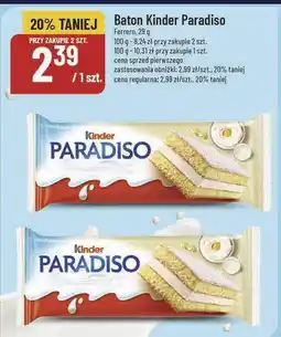 Polomarket Baton Kinder Paradiso Ferrero oferta