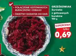 Kaufland Surówka z gotowanych buraków Grzeskowiak oferta