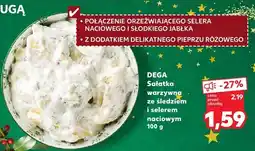 Kaufland Sałatka warzywna ze śledziem i selerem naciowym DEGA oferta