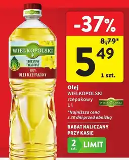 Intermarche Olej WIELKOPOLSKI rzepakowy oferta