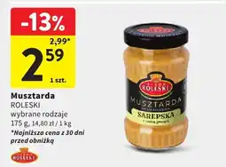 Intermarche Musztarda ROLESKI wybrane rodzaje oferta