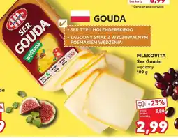 Kaufland Ser Gouda wędzony Mlekovita oferta