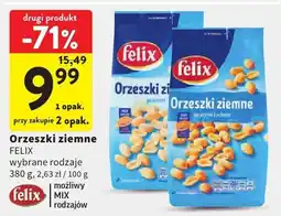 Intermarche Orzeszki ziemne FELIX wybrane rodzaje oferta