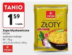 Intermarche Zupa błyskawiczna VIFON wybrane rodzaje oferta