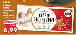 Kaufland Ciasto Gotowe piernikowe Dakri oferta