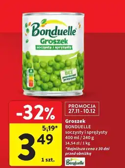 Intermarche Groszek BONDUELLE soczysty i sprężysty oferta
