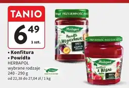 Intermarche Powidła Herbapol wybrane rodzaje oferta