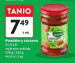 Intermarche Pomidory suszone O LA LA! wybrane rodzaje oferta
