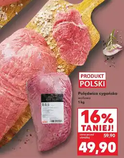 Kaufland Polędwica cygańska wołowa 1 kg Kaufland oferta