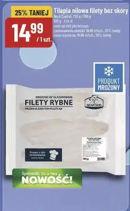 Polomarket Tilapia nilowa filety bez skóry Nord Capitat oferta