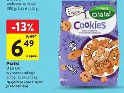 Intermarche Płatki O LA LA! Cookies oferta