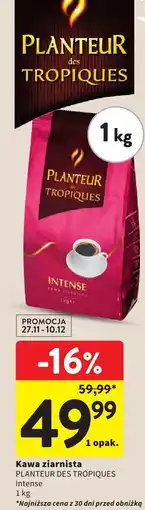 Intermarche Kawa ziarnista PLANTEUR DES TROPIQUES Intense 1 kg oferta