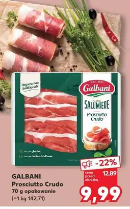 Kaufland Szynka Prosciutto Crudo Galbani oferta