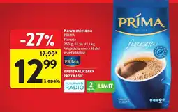 Intermarche Kawa mielona PRIMA Finezja 250 g oferta