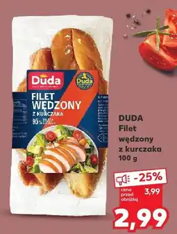 Kaufland Filet wędzony z kurczaka Duda oferta