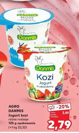 Kaufland Jogurt kozi różne rodzaje Agro Danmis oferta