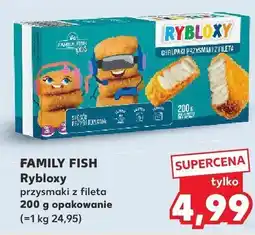Kaufland Rybloxy przysmaki z fileta FAMILY FISH oferta