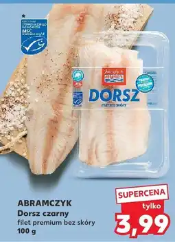 Kaufland Dorsz czarny filet premium bez skóry Abramczyk oferta
