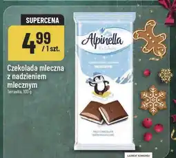 Polomarket Czekolada mleczna z nadzieniem mlecznym Alpinella oferta