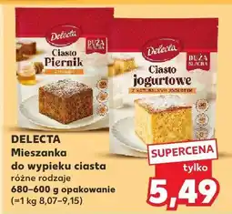 Kaufland Mieszanka do wypieku ciasta różne rodzaje Delecta oferta