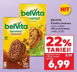Kaufland Ciastko zbożowe różne rodzaje BelVita oferta