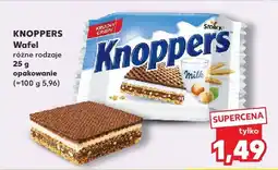 Kaufland Wafel różne rodzaje Knoppers oferta