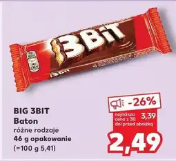 Kaufland Baton różne rodzaje 3Bit oferta