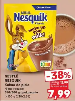 Kaufland Kakao do picia Nesquik Classic Nestle oferta
